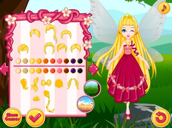 Fairy Dress Up - Girls Games 螢幕截圖 0