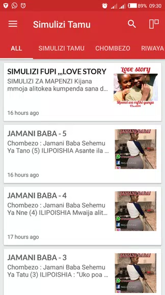 Simulizi Tamu za Mapenzi - na Captura de tela 1