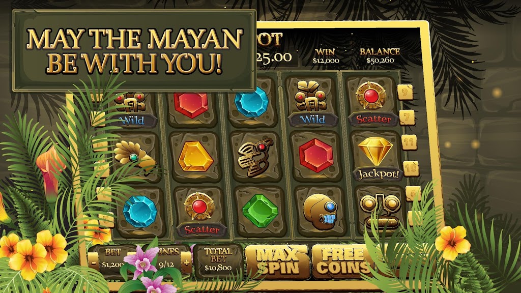 Mayan Ruins Slots 螢幕截圖 1