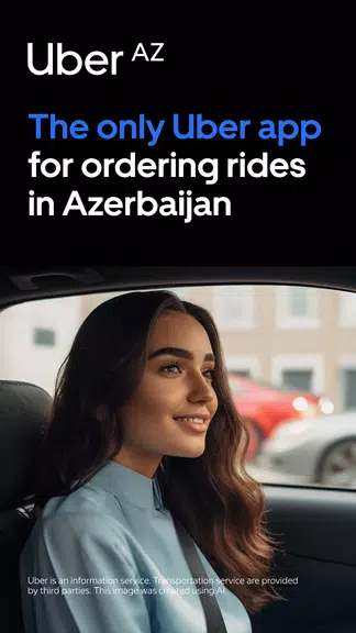 Uber AZ — такси и доставка Скриншот 0
