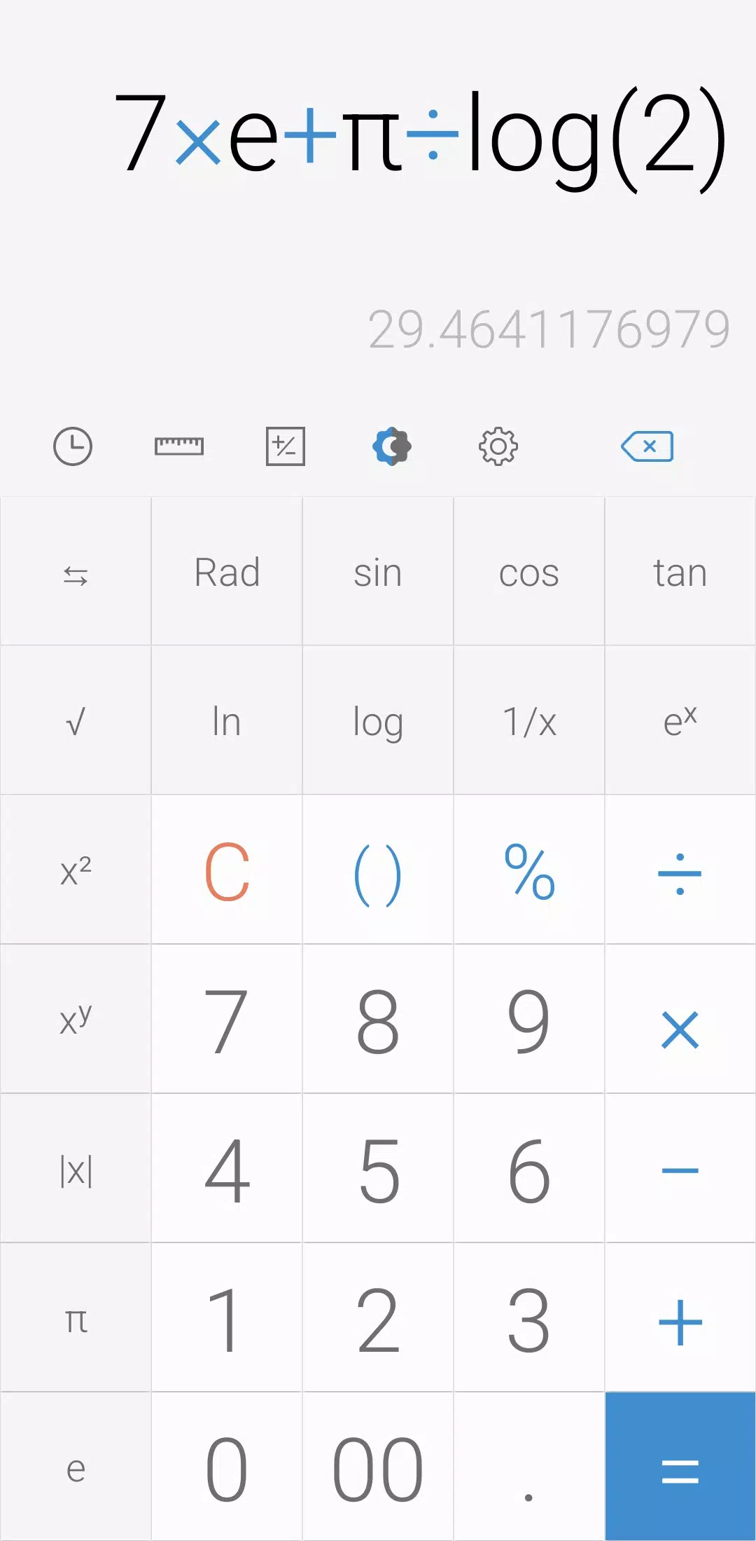 Simple Calculator Schermafbeelding 2