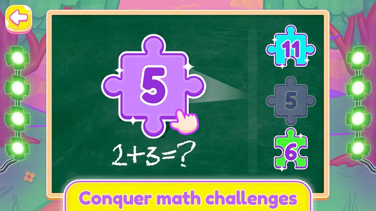 Math Kids Puzzle Capture d'écran 1