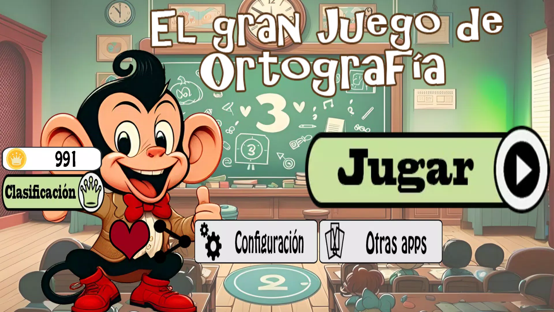 El gran juego de Ortografía Скриншот 0