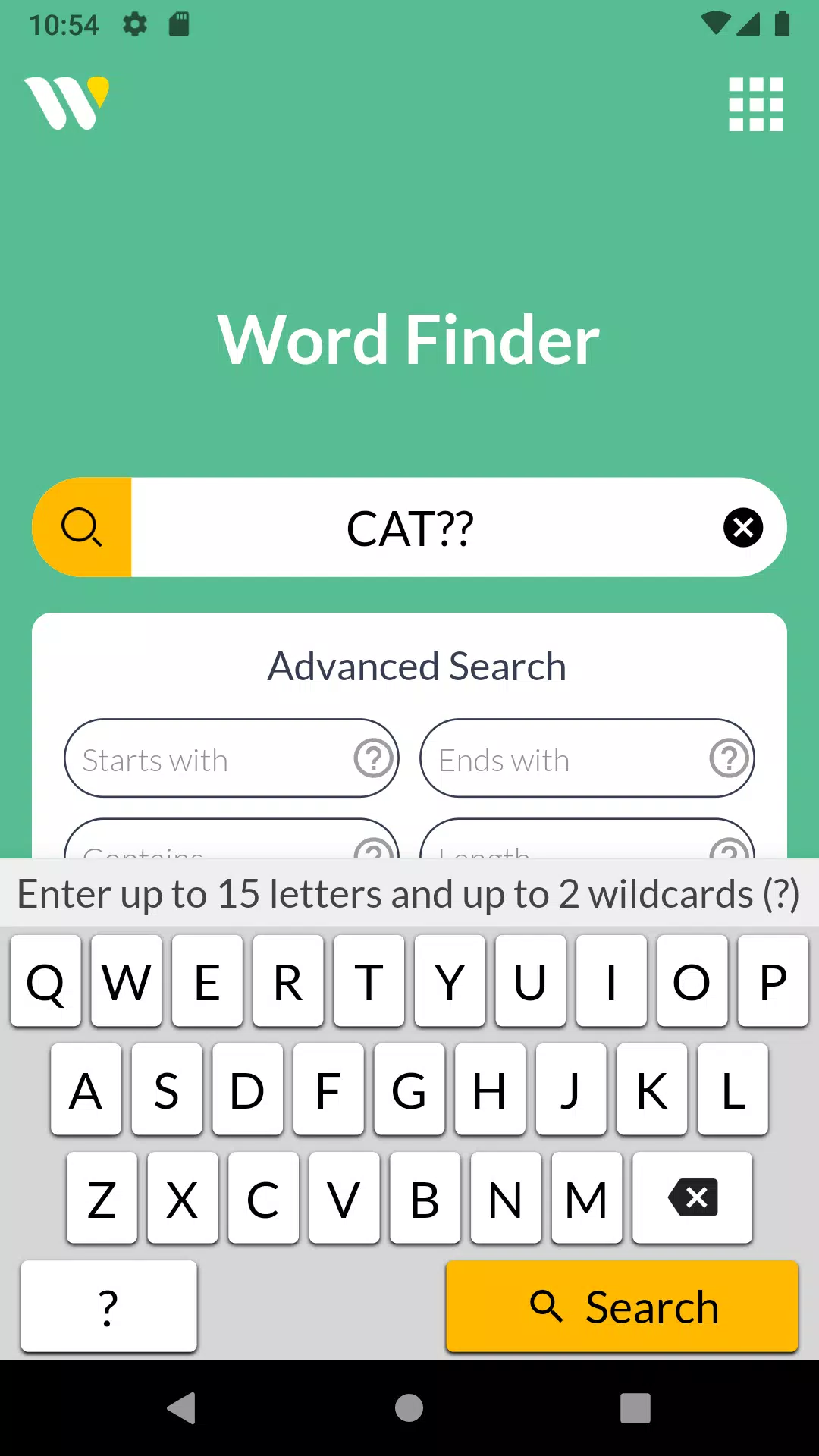 Wordfinder by WordTips Schermafbeelding 2