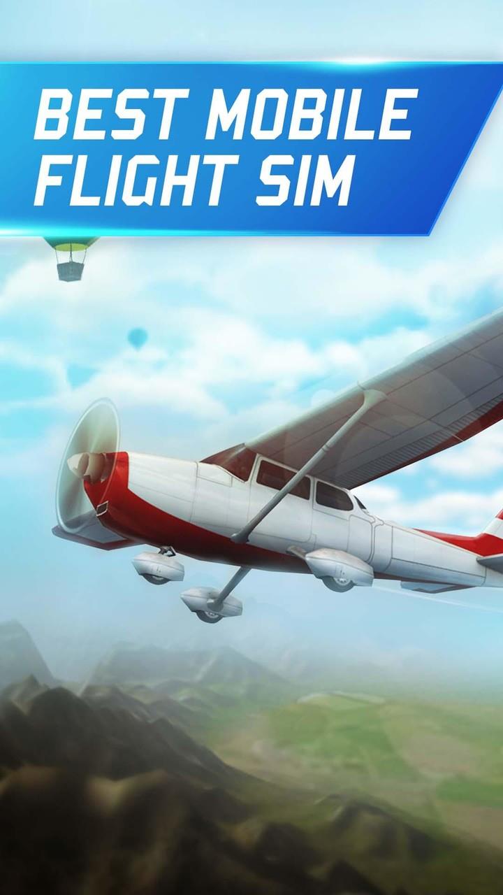 Flight Pilot:Simulator 3D Ekran Görüntüsü 1