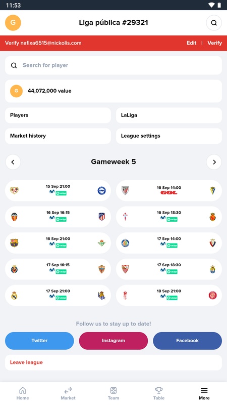 Bemanager: Fantasy Football স্ক্রিনশট 3