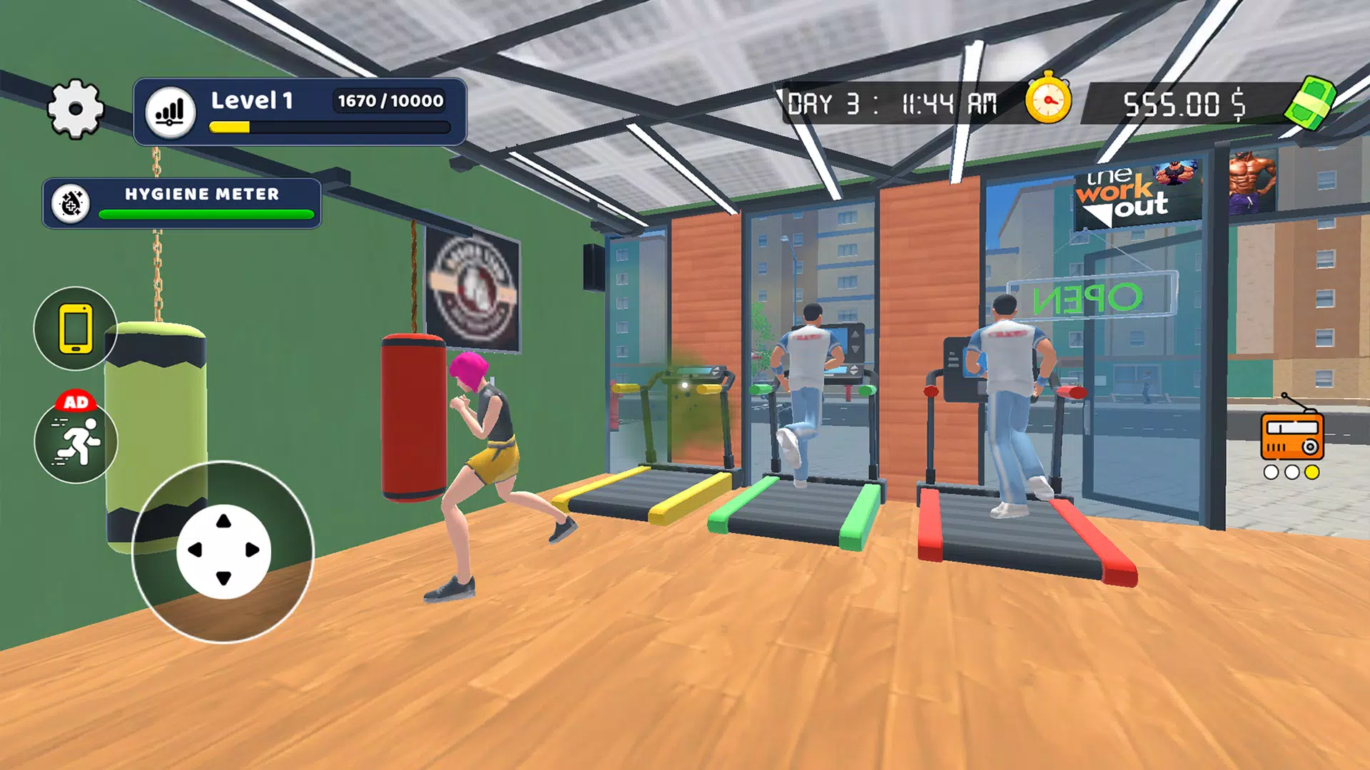 Boxing Workout Simulator Game Tangkapan skrin 2