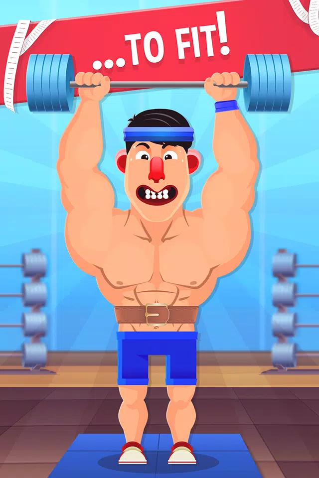 Fat No More: Sports Gym Game! スクリーンショット 1