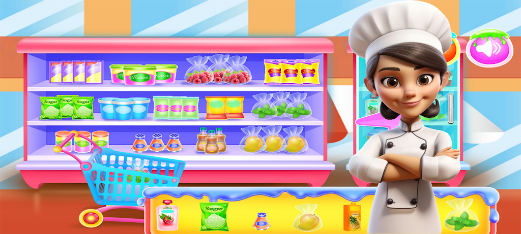 cooking game dessert maker 螢幕截圖 0