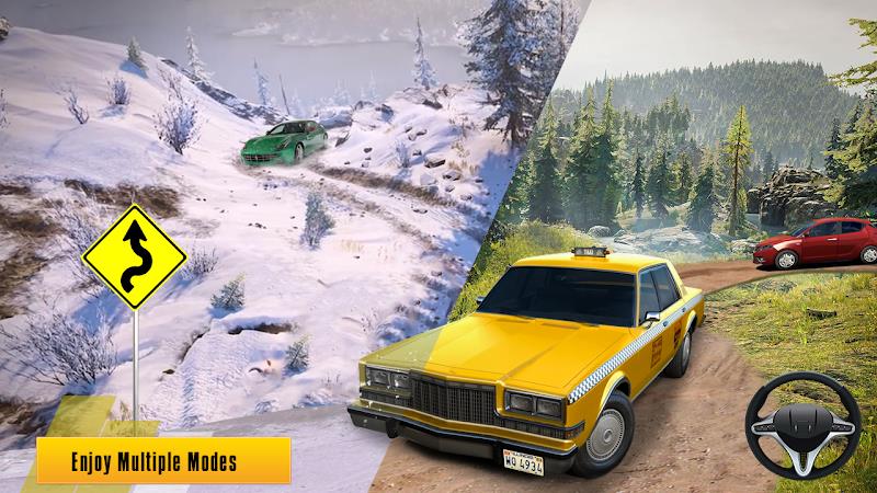 Schermata Offroad Taxi Driving Sim 2021 3