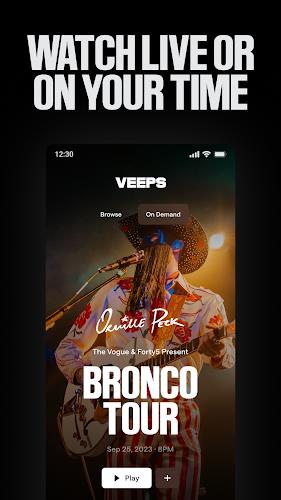 Veeps: Watch Live Music Скриншот 3