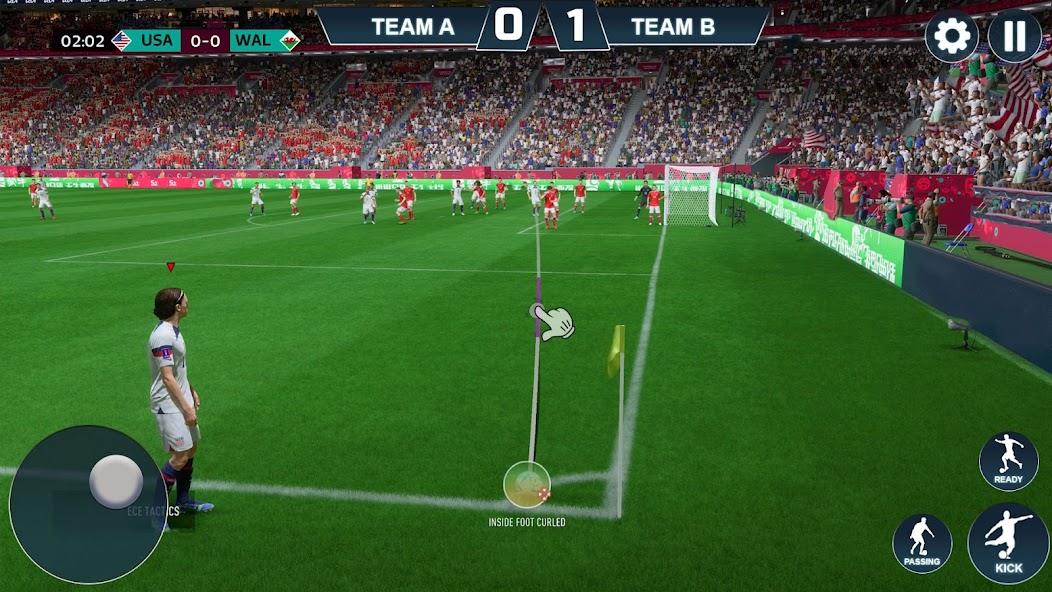 Real League Soccer Offline Mod 스크린샷 1