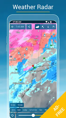 Weather & Radar USA - Pro Capture d'écran 1