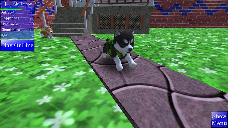 Cute Pocket Puppy 3D ภาพหน้าจอ 3