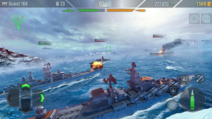 Naval Armada: Barcos de Guerra Screenshot 3