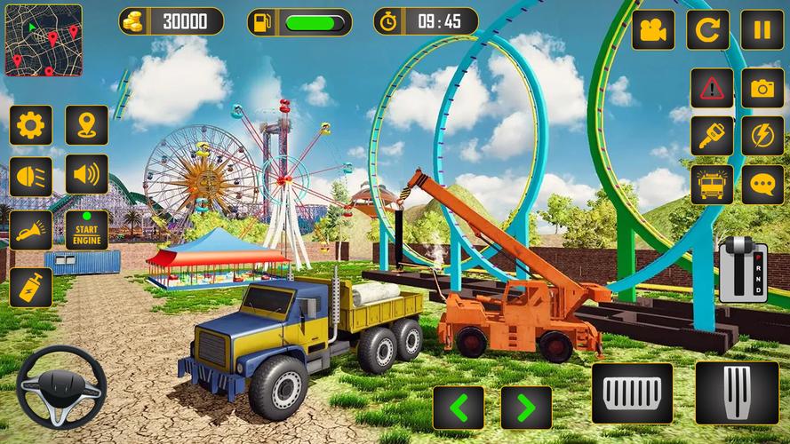 Roller Coaster Builder Game 螢幕截圖 2
