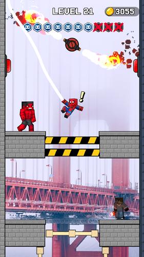 Mr Spider Hero Shooting Puzzle Screenshot 2