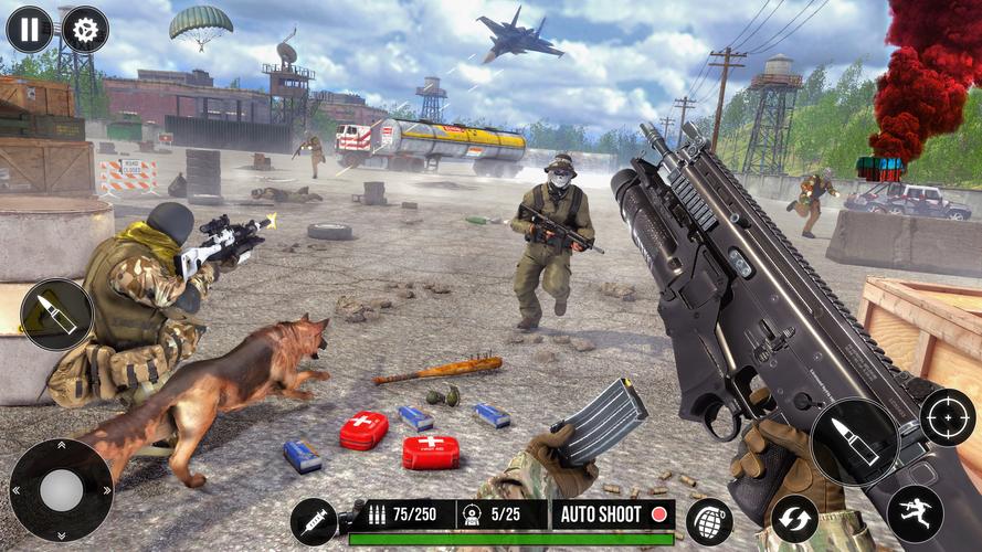 Battle Shooting FPS Gun Games ဖန်သားပြင်ဓာတ်ပုံ 2