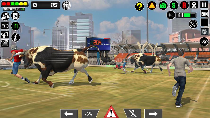 Wild Battle Craft: Bull Fight ဖန်သားပြင်ဓာတ်ပုံ 3