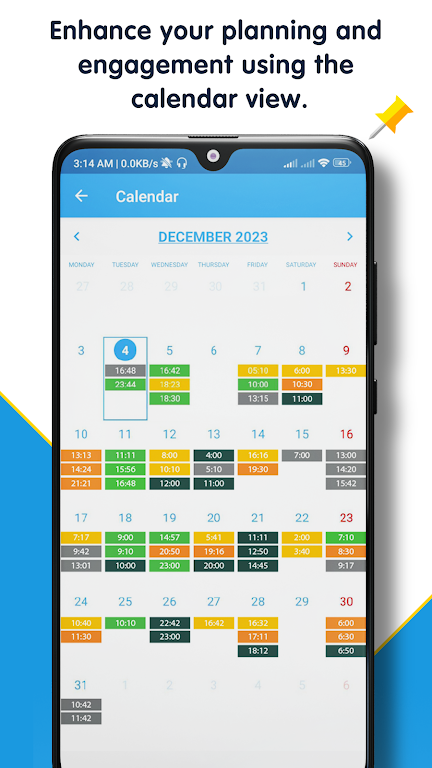 SKEDit: Auto Message Scheduler Screenshot 1