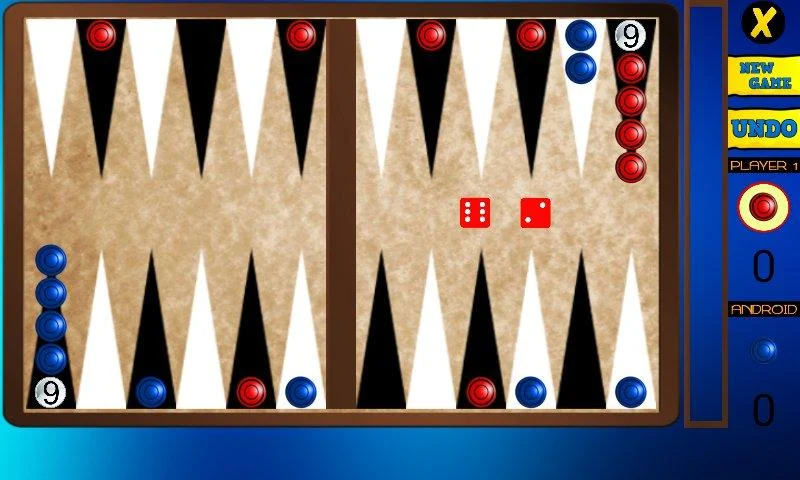 Narde - Long Backgammon by Clarka Apps Ekran Görüntüsü 1
