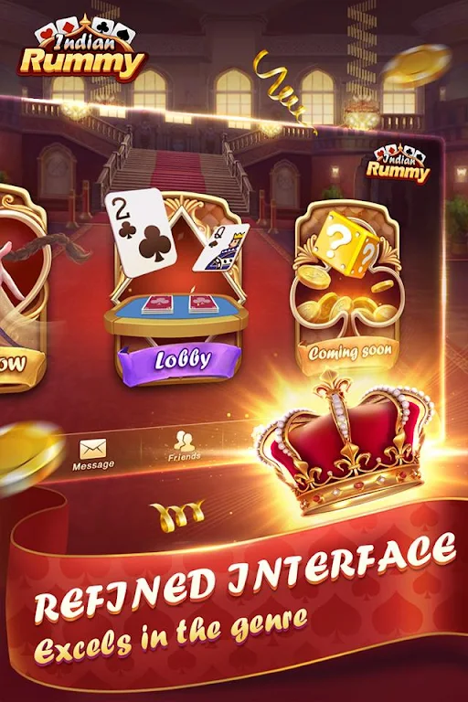 Indian Rummy-free card game online Ekran Görüntüsü 1