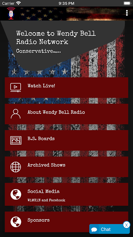 Wendy Bell Radio Network Captura de pantalla 0