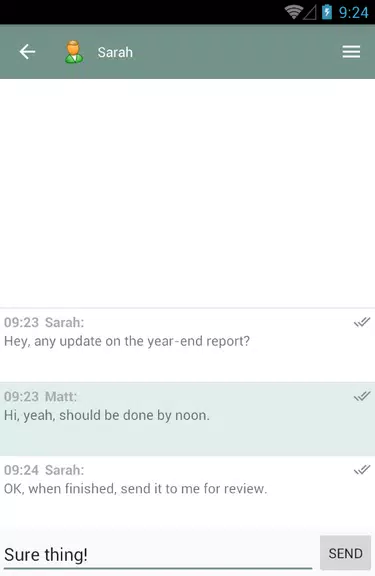 Softros LAN Messenger Screenshot 1