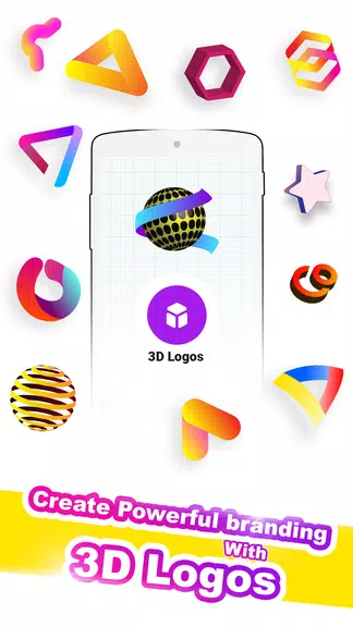 Schermata Logo Maker - Create 3D Logos 1