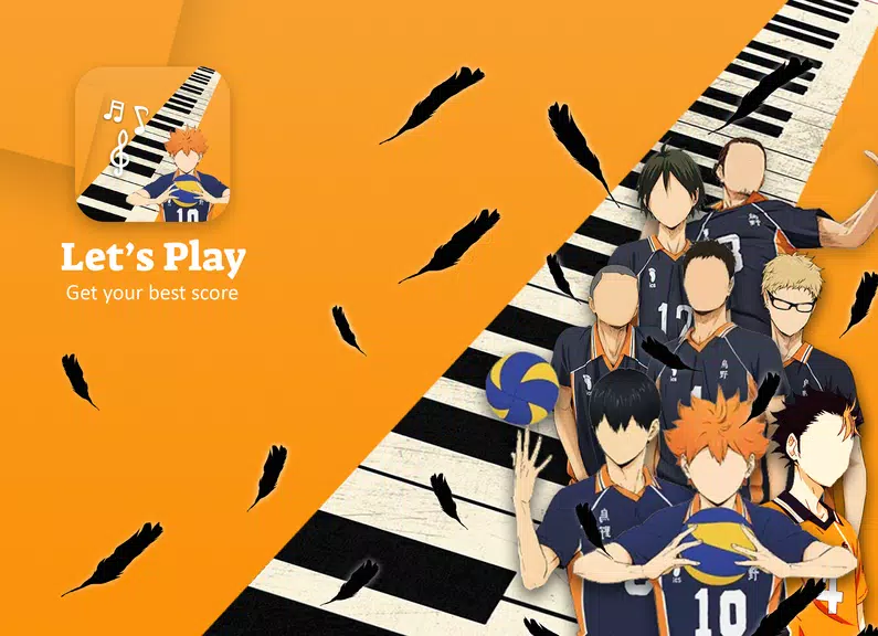 Game Haikyuu Piano Tiles スクリーンショット 0