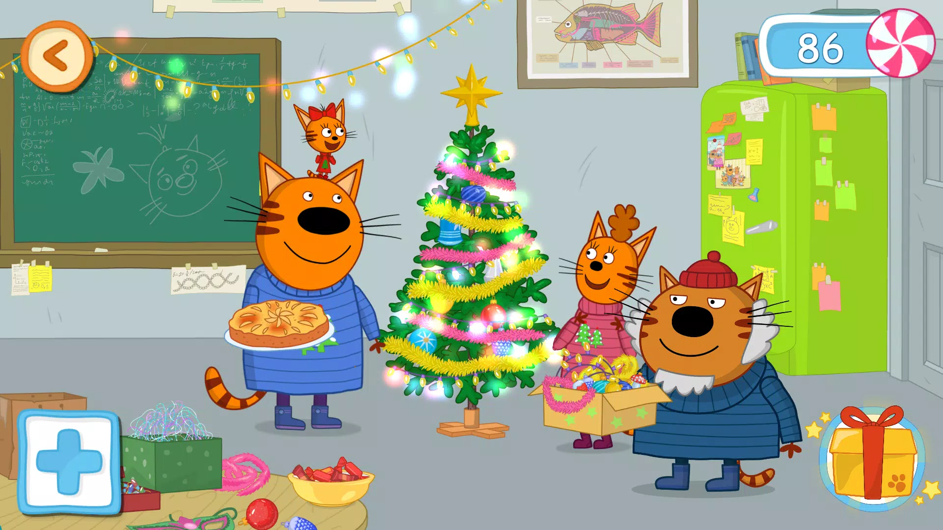 Kid-E-Cats: Winter Holidays Captura de pantalla 0