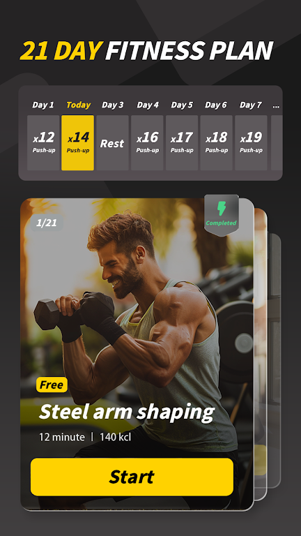 Muscle Monster Workout Planner 스크린샷 3