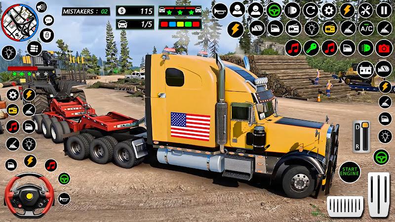 US Cargo Truck Simulator Games Captura de pantalla 2