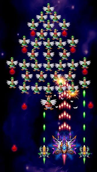 Galaxiga Arcade Shooting Game Mod Ảnh chụp màn hình 2