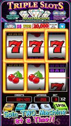 Triple Slots - Double Machine Capture d'écran 1