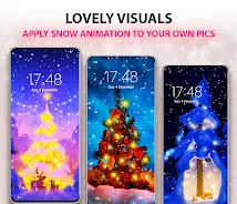 Christmas Tree Live Wallpaper Captura de pantalla 3