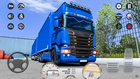 Euro Cargo Truck Simulator Pro Скриншот 3