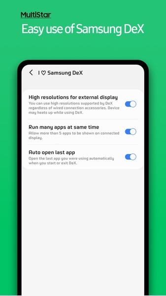Samsung MultiStar Capture d'écran 3