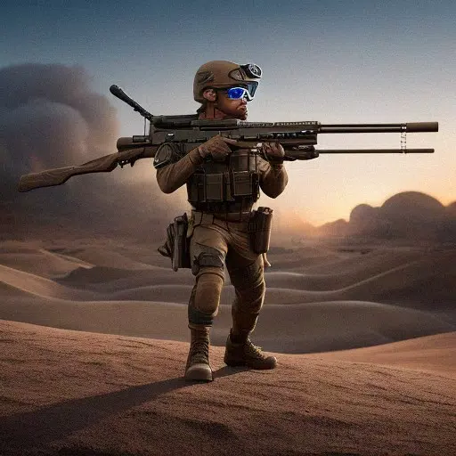 commando desert sniper shooter Screenshot 0