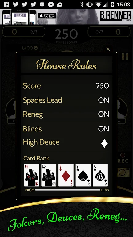 Black Spades - Jokers & Prizes Capture d'écran 3
