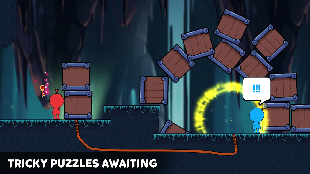 Stick World: Red Blue Journey Mod 螢幕截圖 1