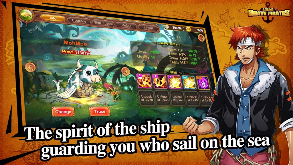 Brave Pirates: Sailing 螢幕截圖 1