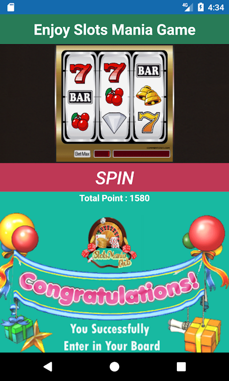 Slots Mania Club Tangkapan skrin 1