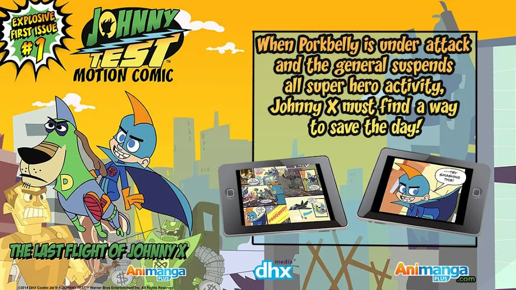 Johnny Test: Johnny X Скриншот 0