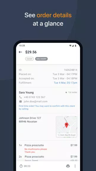 Restaurant Order-Taking App Ảnh chụp màn hình 1