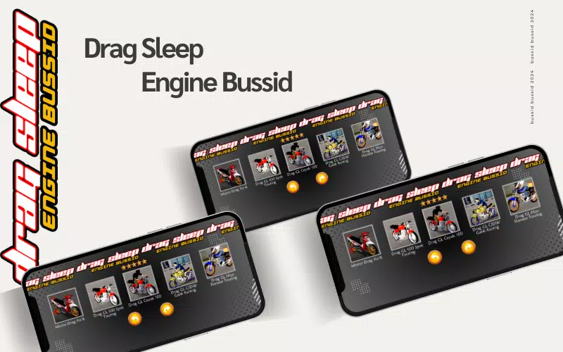 Mod Drag Sleep Engine Bussid Скриншот 3