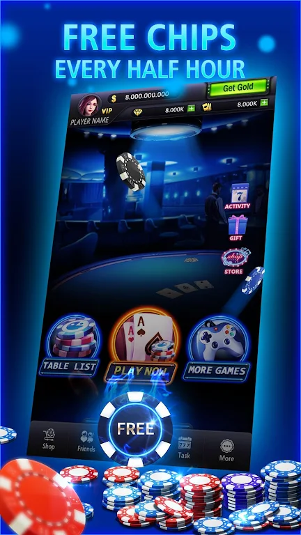 Pocket Poker: Texas Hold'em! Capture d'écran 0