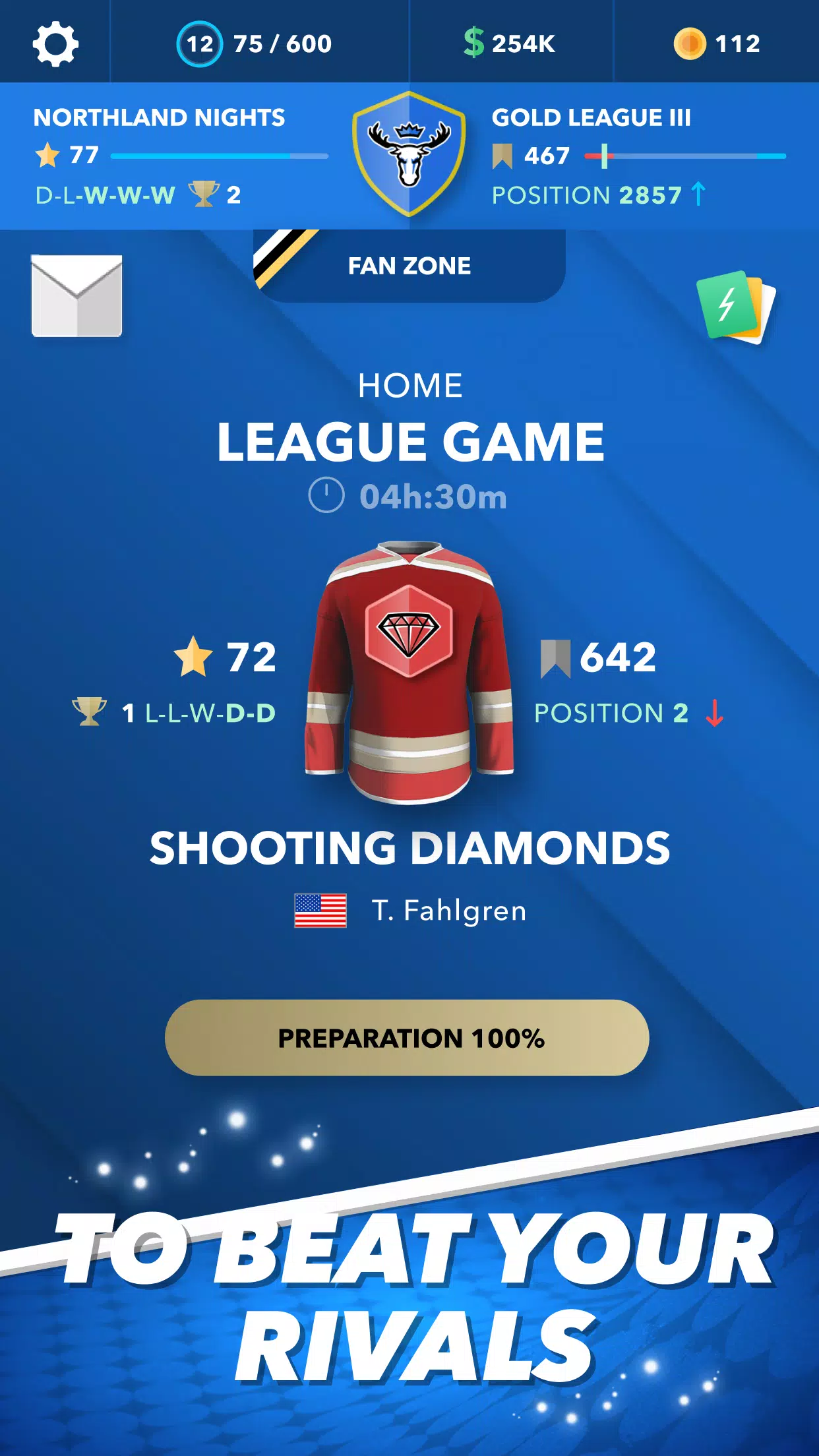 World Hockey Manager 24 Ảnh chụp màn hình 1