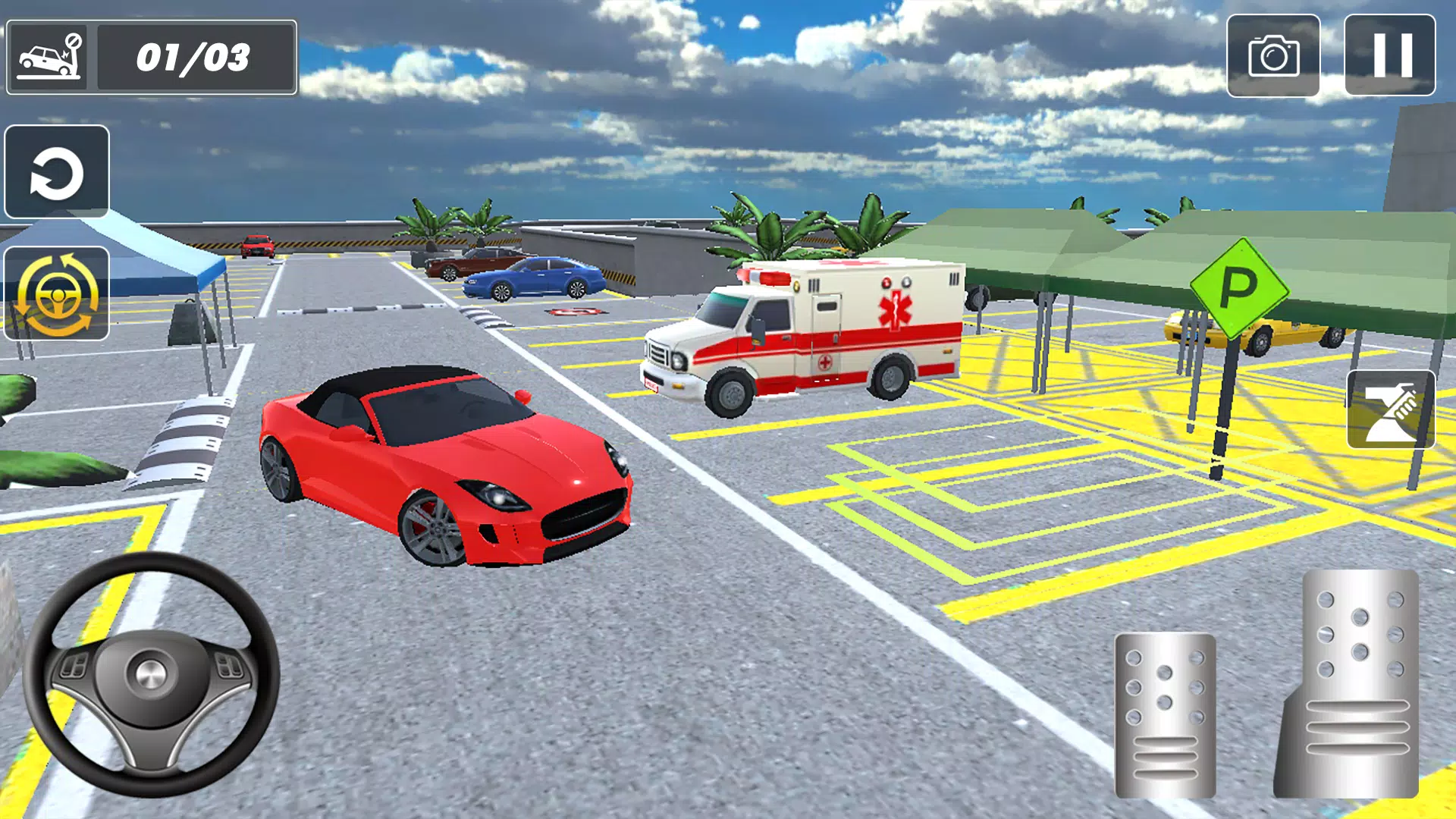 Car Parking 3D Simulation Game ภาพหน้าจอ 0