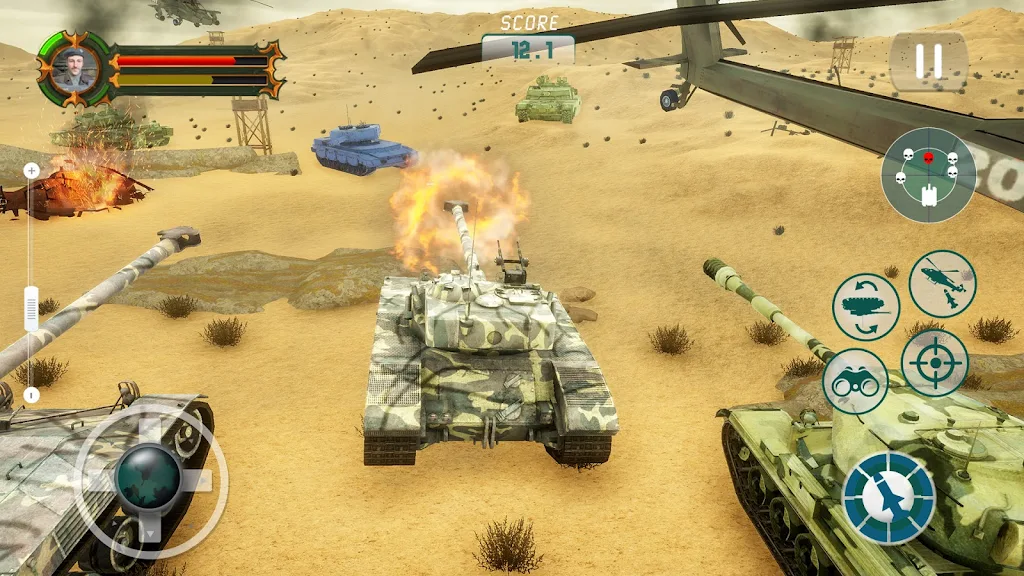 Army Tank Games Offline 3d Ekran Görüntüsü 0